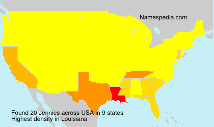 Surname Jennies in USA Surname Jennies in USA
