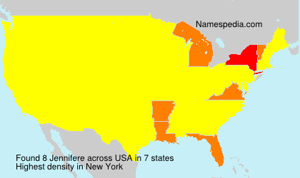Surname Jennifere in USA