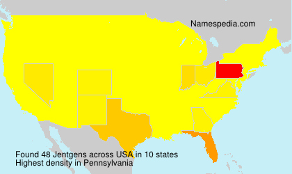 Surname Jentgens in USA Surname Jentgens in USA