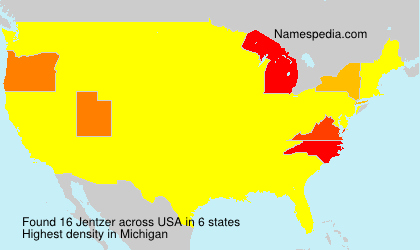 Surname Jentzer in USA Surname Jentzer in USA