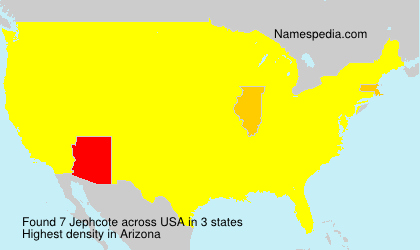 Surname Jephcote in USA Surname Jephcote in USA