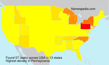Surname Jepko in USA Surname Jepko in USA