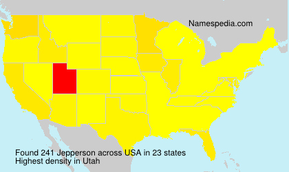 Surname Jepperson in USA Surname Jepperson in USA