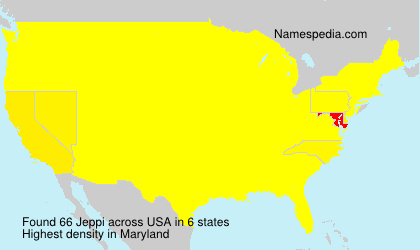 Surname Jeppi in USA Surname Jeppi in USA