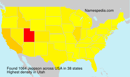 Surname Jeppson in USA Surname Jeppson in USA
