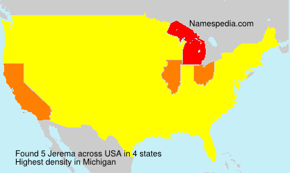 Surname Jerema in USA Surname Jerema in USA