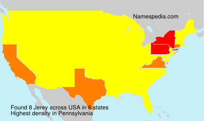 Surname Jerey in USA Surname Jerey in USA