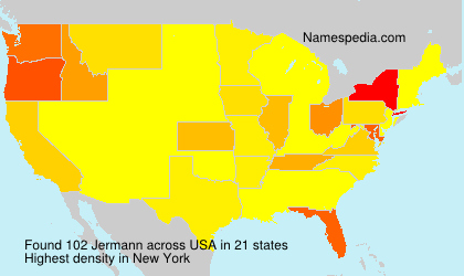 Surname Jermann in USA Surname Jermann in USA