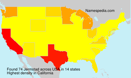 Surname Jermstad in USA Surname Jermstad in USA
