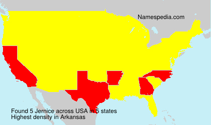 Surname Jernice in USA Surname Jernice in USA