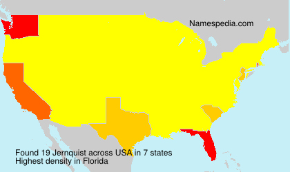 Surname Jernquist in USA Surname Jernquist in USA