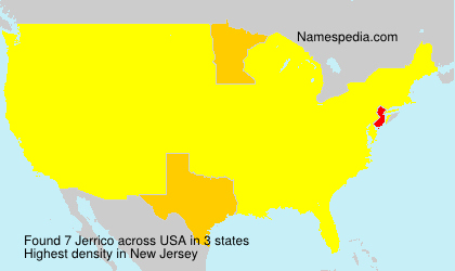 Surname Jerrico in USA Surname Jerrico in USA