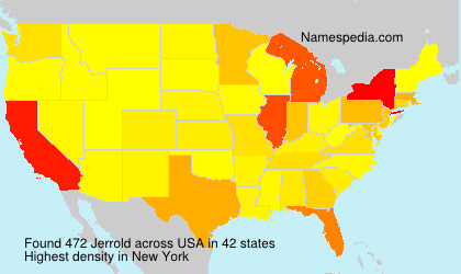 Surname Jerrold in USA Surname Jerrold in USA