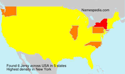 Surname Jersy in USA Surname Jersy in USA
