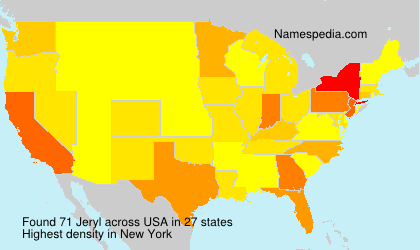 Surname Jeryl in USA Surname Jeryl in USA