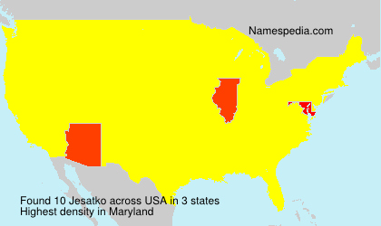 Surname Jesatko in USA Surname Jesatko in USA