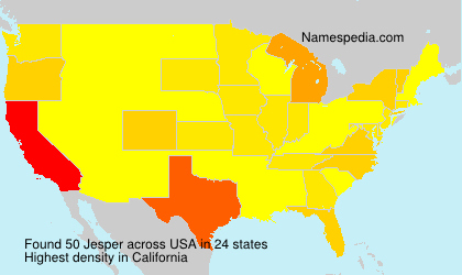Surname Jesper in USA Surname Jesper in USA