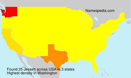 Surname Jessett in USA Surname Jessett in USA
