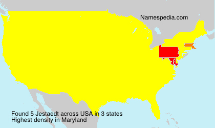 Surname Jestaedt in USA Surname Jestaedt in USA