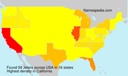 Surname Jeters in USA Surname Jeters in USA
