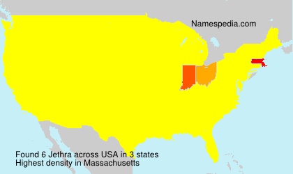 Surname Jethra in USA