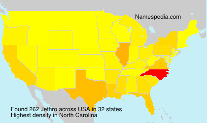 Surname Jethro in USA Surname Jethro in USA