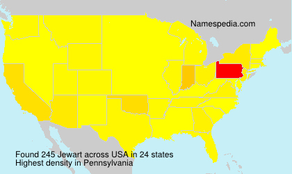 Surname Jewart in USA Surname Jewart in USA
