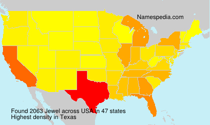 Surname Jewel in USA Surname Jewel in USA