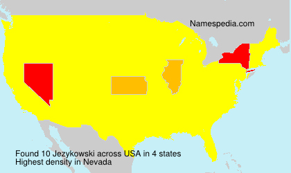 Surname Jezykowski in USA Surname Jezykowski in USA