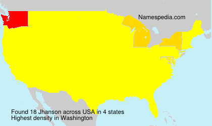 Surname Jhanson in USA Surname Jhanson in USA