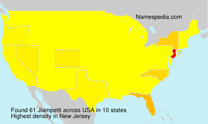 Surname Jiampetti in USA Surname Jiampetti in USA