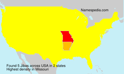 Surname Jibas in USA Surname Jibas in USA
