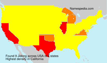 Surname Jidong in USA Surname Jidong in USA