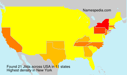 Surname Jilda in USA Surname Jilda in USA