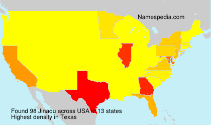 Surname Jinadu in USA Surname Jinadu in USA