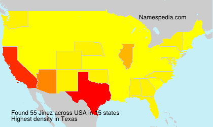 Surname Jinez in USA Surname Jinez in USA