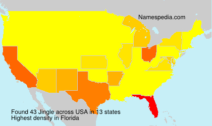 Surname Jingle in USA