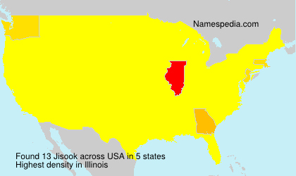 Surname Jisook in USA Surname Jisook in USA