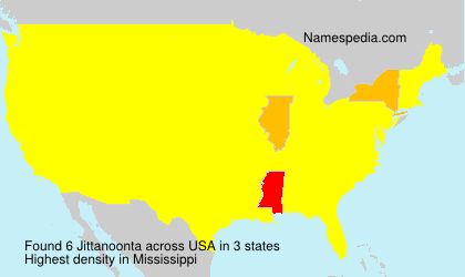 Surname Jittanoonta in USA Surname Jittanoonta in USA