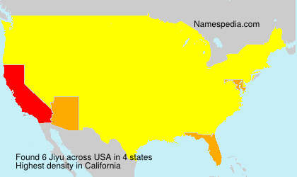 Surname Jiyu in USA Surname Jiyu in USA