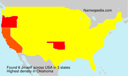 Surname Jmaeff in USA Surname Jmaeff in USA
