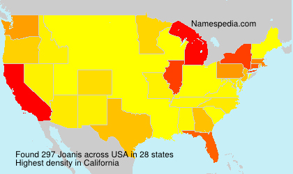 Surname Joanis in USA Surname Joanis in USA