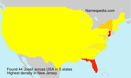 Surname Joasil in USA Surname Joasil in USA