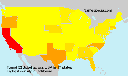 Surname Jobel in USA Surname Jobel in USA