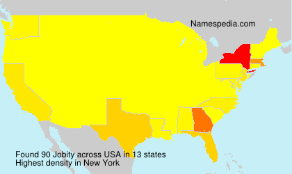 Surname Jobity in USA Surname Jobity in USA