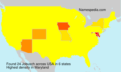 Surname Jobusch in USA Surname Jobusch in USA