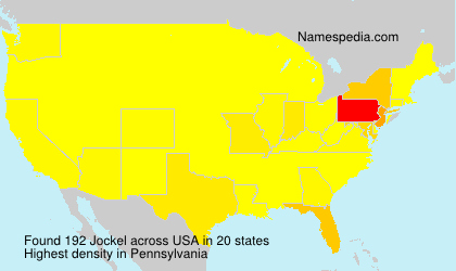 Surname Jockel in USA Surname Jockel in USA