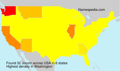 Surname Jocom in USA Surname Jocom in USA