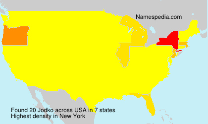 Surname Jodko in USA Surname Jodko in USA