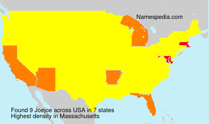 Surname Joejoe in USA Surname Joejoe in USA